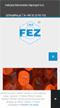 Mobile Screenshot of fez.pl