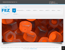 Tablet Screenshot of fez.pl